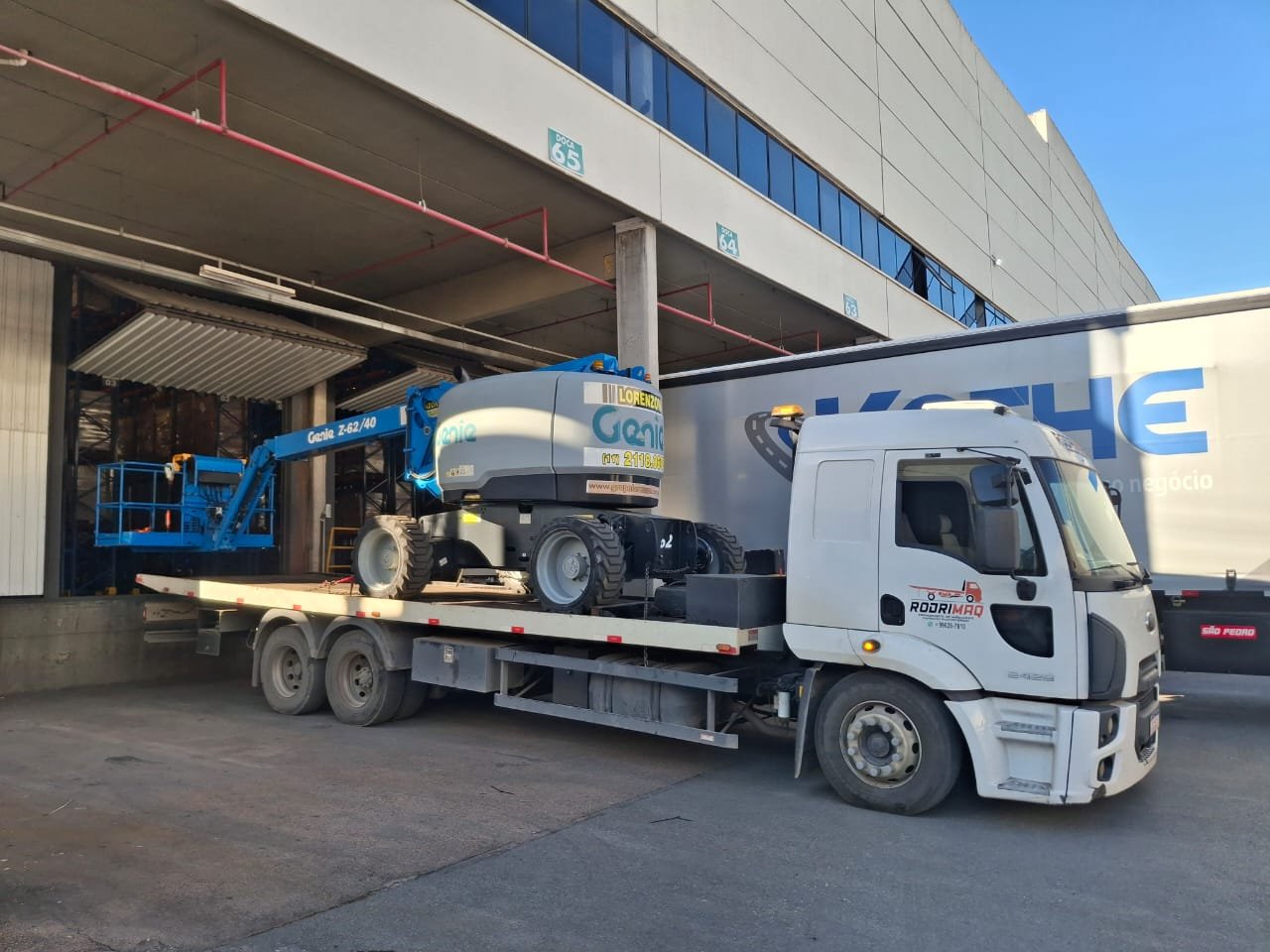 Transporte com seguro Rodrimaq