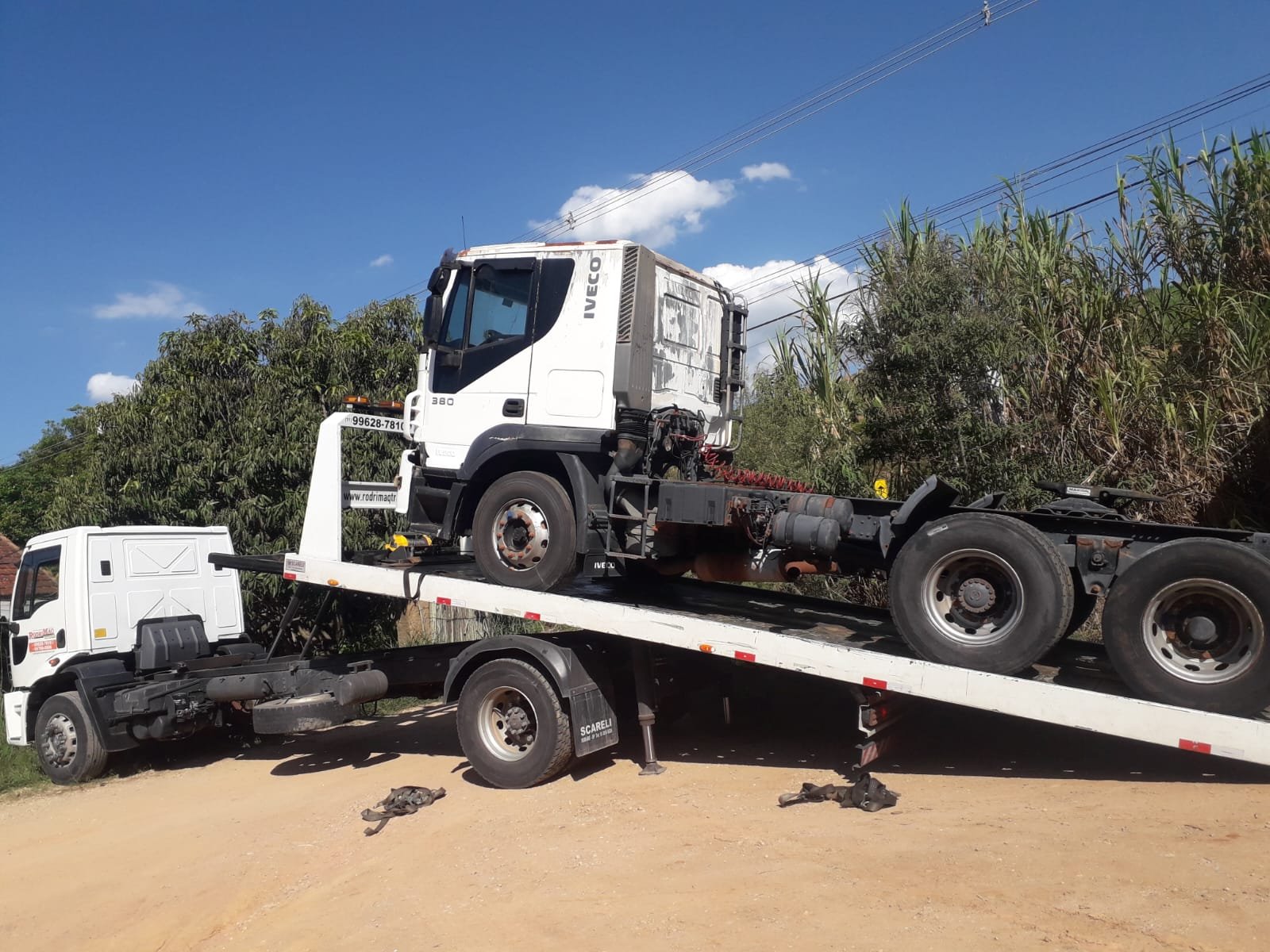 Transporte de caminhão Rodrimaq